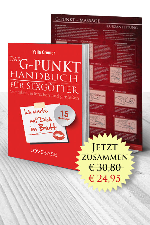 Bundle: "Das G-Punkt Handbuch für Sexgötter" & die "G-Punkt Massage Kurzanleitung"
